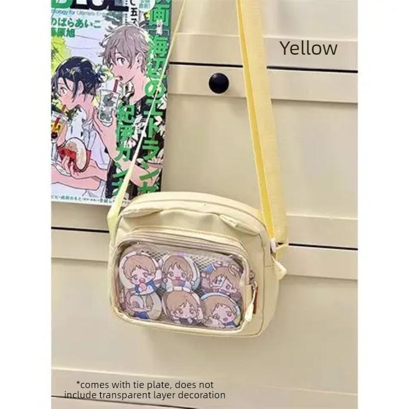 2026 Ballet Girls Large Capacity Kawaii Itabag Japanese Transparent JK Shoulder Crossbody Bags Gift For