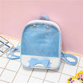 2026 Clear Transparent Kawaii Backpacks Women Harajuku Bow-knot Itabags School Bags for Teenager Girls