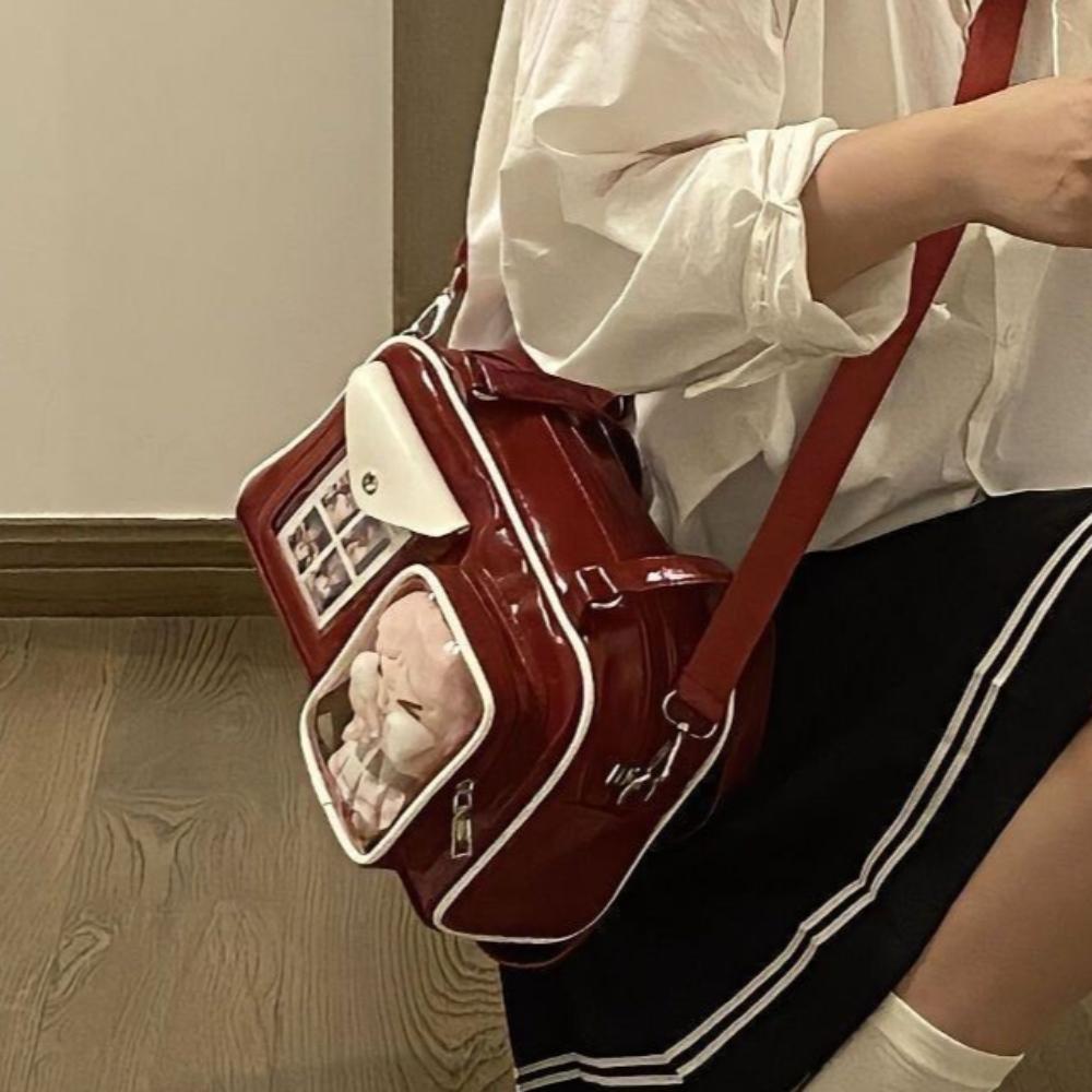 2026 Cute Anime Crossbody Bag for Women, Large Capacity Purse for School, Cosplay & Daily Use. Durable &