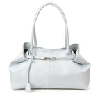 2026 2026 New Large Capacity Soft Leather Pleated Women's Handbag Retro Commuter Tote Bag Quality Single