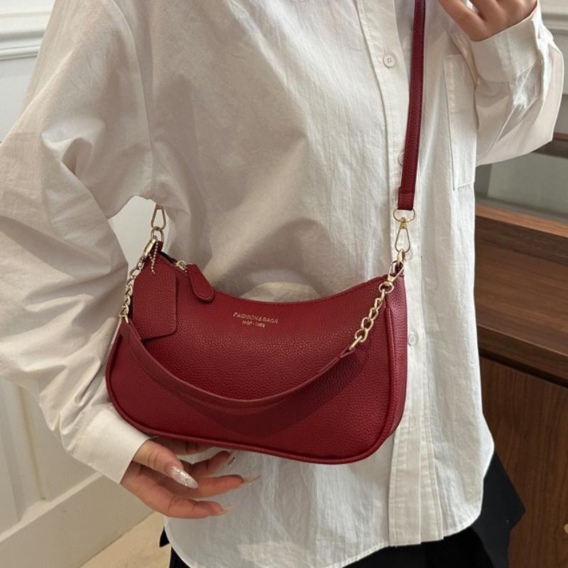 2026 Faionable Casual Crossbody Bag Women's Oulder Bag Trendy Design 2026 Spring Underarm Bag Soft PU