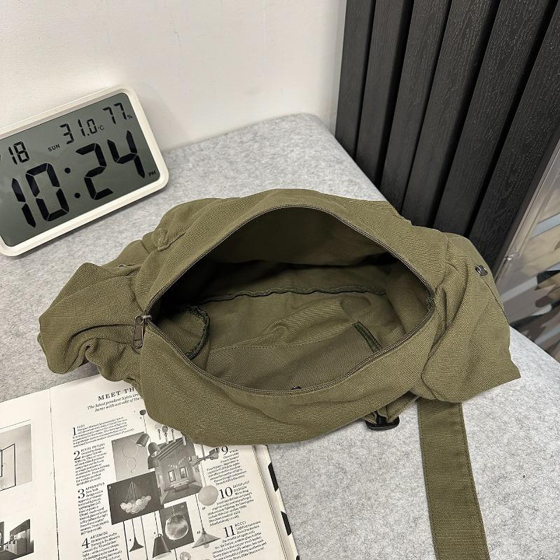 2026 100% Cotton Shoulder Bags Women Large Capacity Canvas Tooling Packages Korea Style Cloth Crossbody