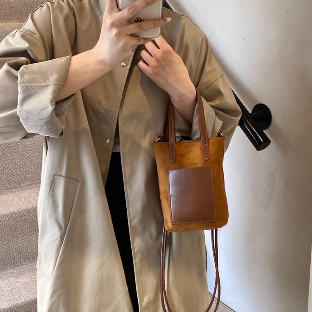 2026 Design Mini PU Leather Crossbody Bag For Women 2026 Korean Fashion Design Female Retro Shoulder Bag