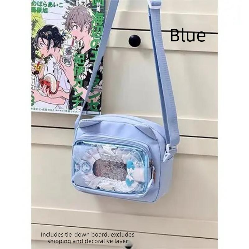 2026 Ballet Girls Large Capacity Kawaii Itabag Japanese Transparent JK Shoulder Crossbody Bags Gift For