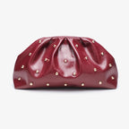 2026 2026 New Women's Zipper Handbag Fashion Simple Multifunctional Clasp Bag Mushroom Nail Large