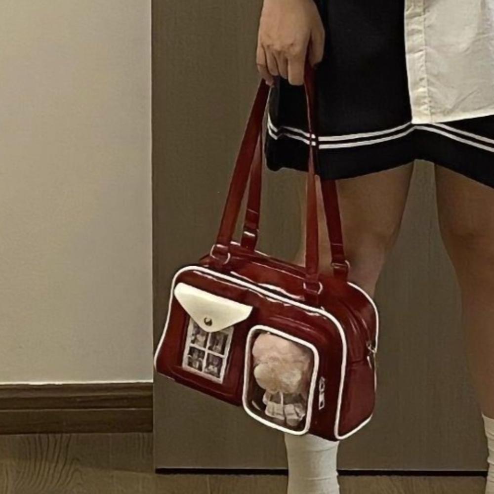 2026 Cute Anime Crossbody Bag for Women, Large Capacity Purse for School, Cosplay & Daily Use. Durable &