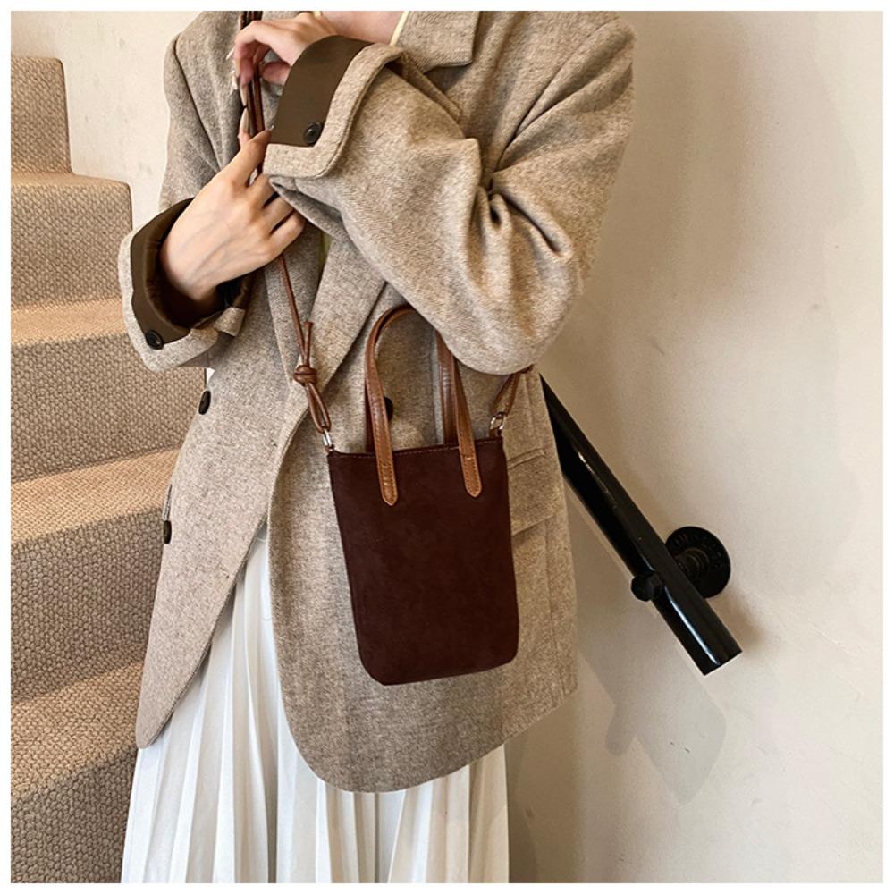 2026 Design Mini PU Leather Crossbody Bag For Women 2026 Korean Fashion Design Female Retro Shoulder Bag
