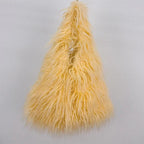 2026 2026 NEW Wool Women's Plush Shoulder Bags Y2k Hot Girls Faux Fur Drawstring Bucket Bag Fashion