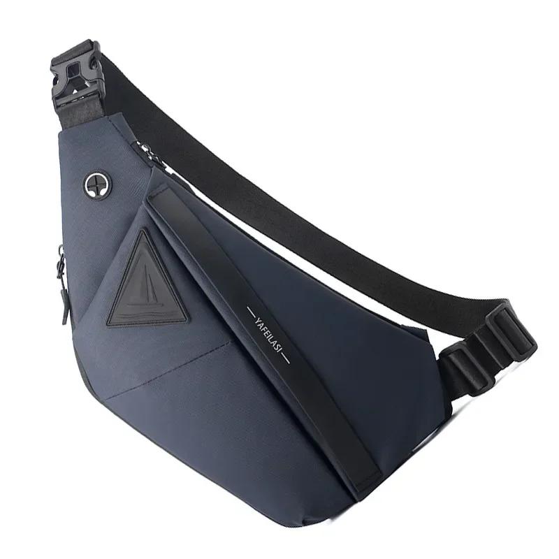 2026 Anti-theft Chest Bags Crossbody Bag for Men Messenger Bag Sling Shoulder Bag Mobile Phone Waterproof