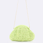 2026 2026 Summer New Straw Weaving Crossbody Bag Fashionable and Casual Shell Bag Women's Shoulder Bag