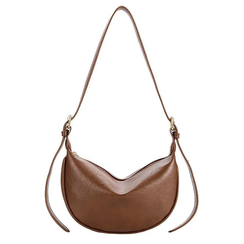 2026 Crossbody Bags for Women Large Capacity Luxury Handbags Solid Soft Shoulder Bags Female Casual