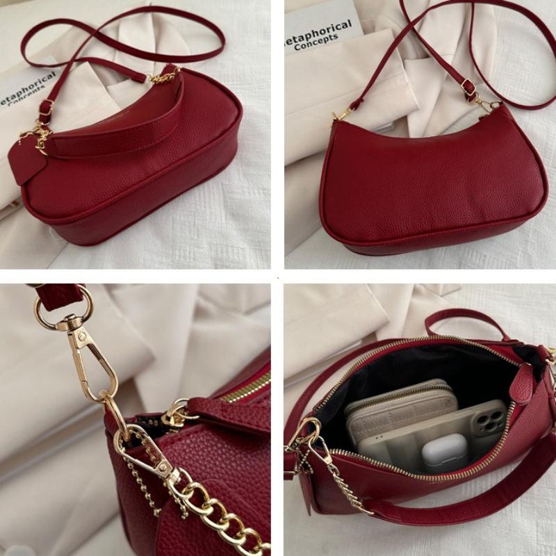 2026 Faionable Casual Crossbody Bag Women's Oulder Bag Trendy Design 2026 Spring Underarm Bag Soft PU