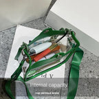 2026 Clear Crossbody Bag for Women PVC Transparent Single Shoulder Chain Portable Messenger Bags Small
