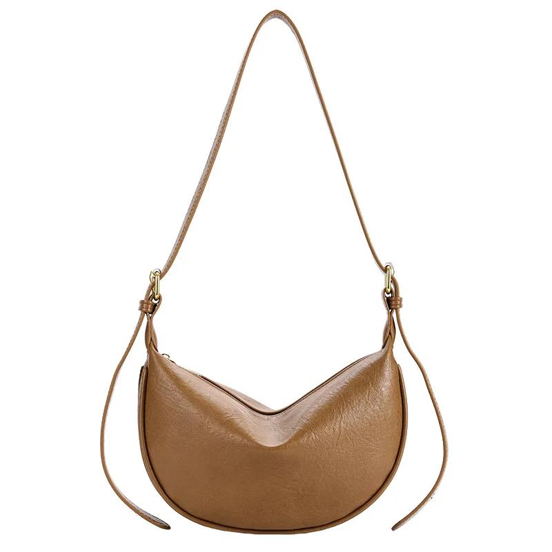 2026 Crossbody Bags for Women Large Capacity Luxury Handbags Solid Soft Shoulder Bags Female Casual