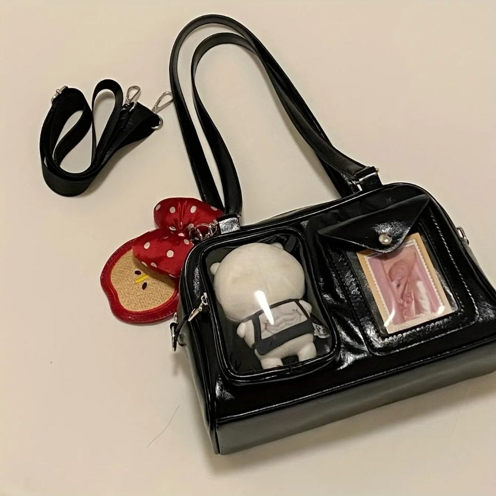2026 Cute Anime Crossbody Bag for Women, Large Capacity Purse for School, Cosplay & Daily Use. Durable &