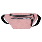2026 Corduroy Chest Bags for Women Fanny Pack Crossbody Bags Sport Half Moon Waist Belt Bag Fashion Phone