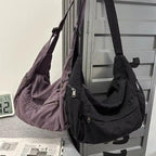 2026 100% Cotton Shoulder Bags Women Large Capacity Canvas Tooling Packages Korea Style Cloth Crossbody