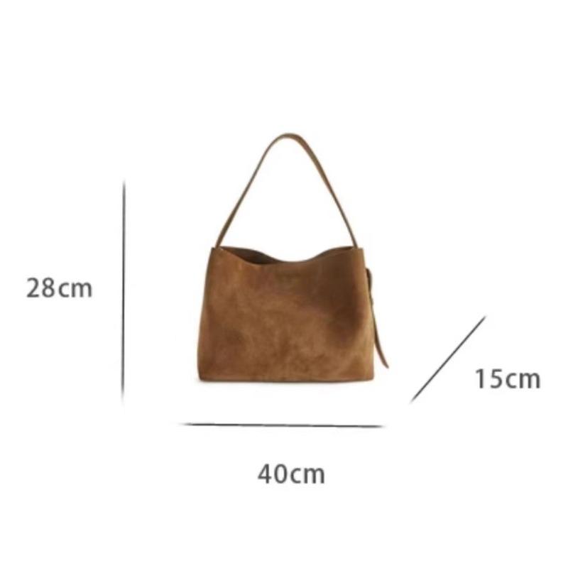 2026 2026 New Retro Bag Brown Large Capacity Shoulder Bag, Underarm Bag, Crossbody Bag Fashion and