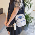 2026 2026 New Women Personality Creative Transparent Card Girl Student Messenger Bag Cute Funny Mobile