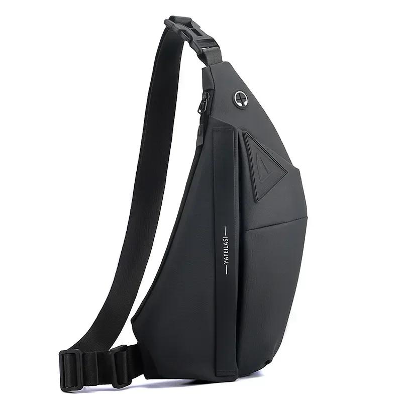 2026 Anti-theft Chest Bags Crossbody Bag for Men Messenger Bag Sling Shoulder Bag Mobile Phone Waterproof