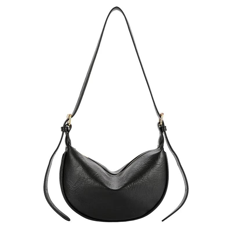 2026 Crossbody Bags for Women Large Capacity Luxury Handbags Solid Soft Shoulder Bags Female Casual