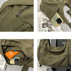 2026 100% Cotton Shoulder Bags Women Large Capacity Canvas Tooling Packages Korea Style Cloth Crossbody