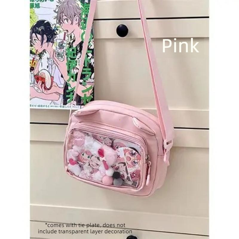 2026 Ballet Girls Large Capacity Kawaii Itabag Japanese Transparent JK Shoulder Crossbody Bags Gift For
