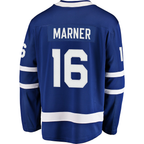 Toronto Maple #16 Leafs Mitchell Marner Fanatics Blue Breakaway Embroidery Jersey