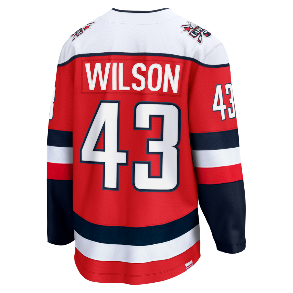 Washington Capitals #43 Tom Wilson Fanatics Red Alternate Premium Embroidery Jersey